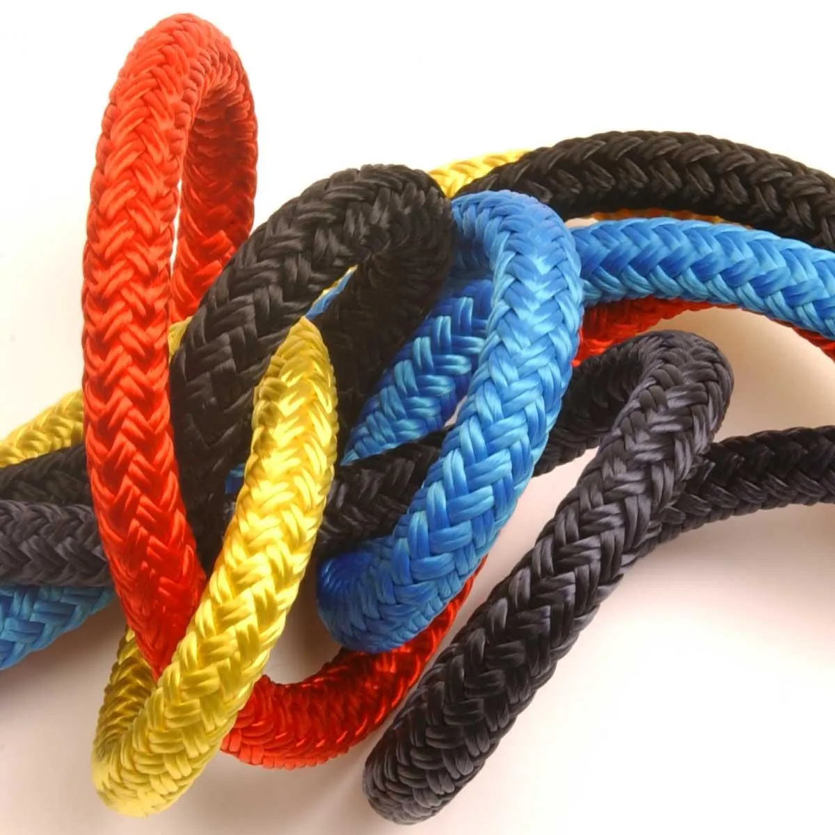 100m Reel of 10mm Polyester Braid on Braid Rope