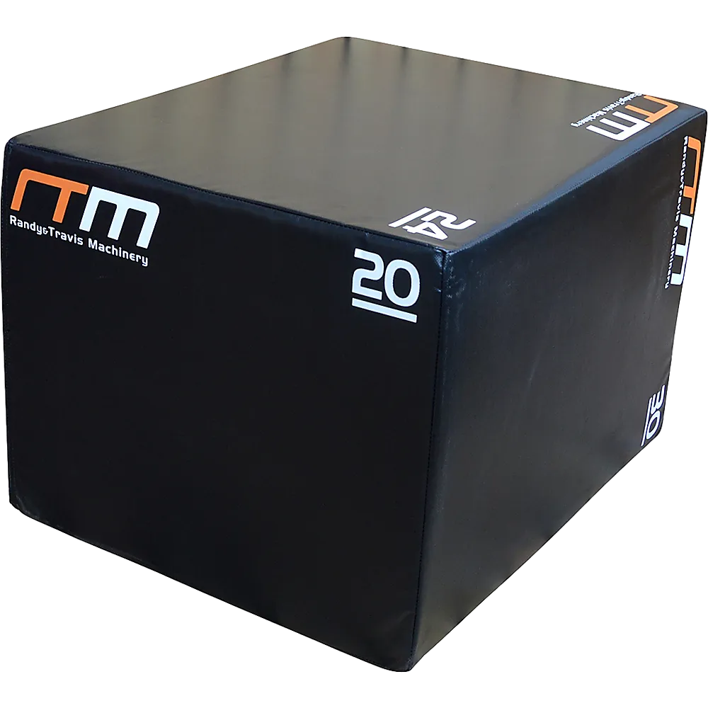 Adjustable Foam Plyo Jump Box - 20", 24", 30" Heights