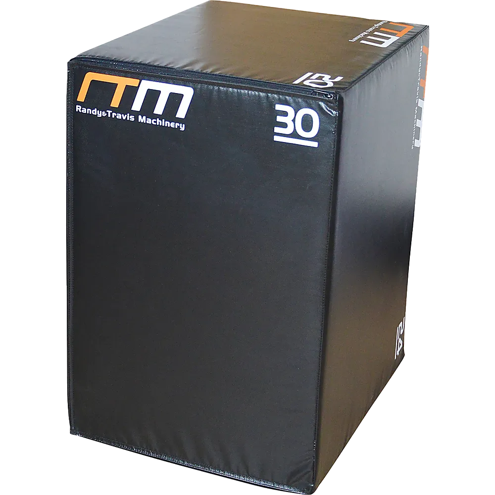Adjustable Foam Plyo Jump Box - 20", 24", 30" Heights