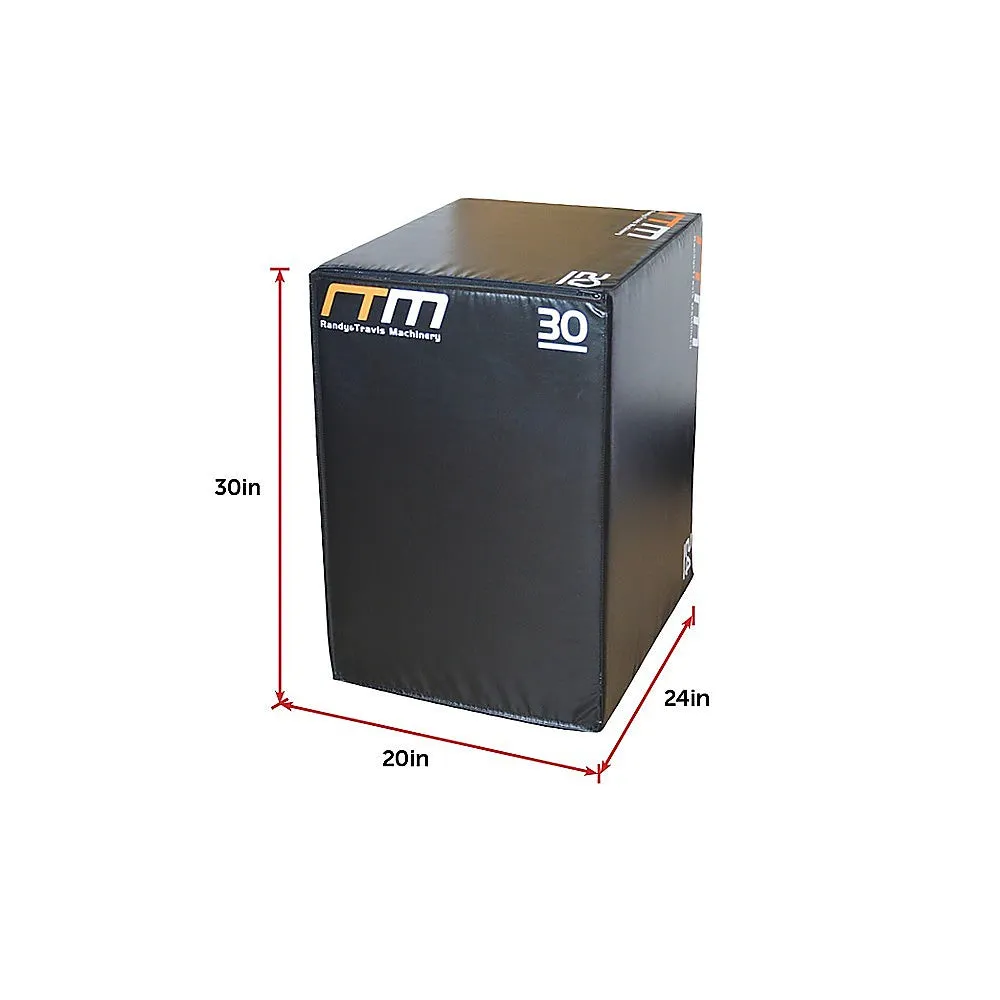 Adjustable Foam Plyo Jump Box - 20", 24", 30" Heights