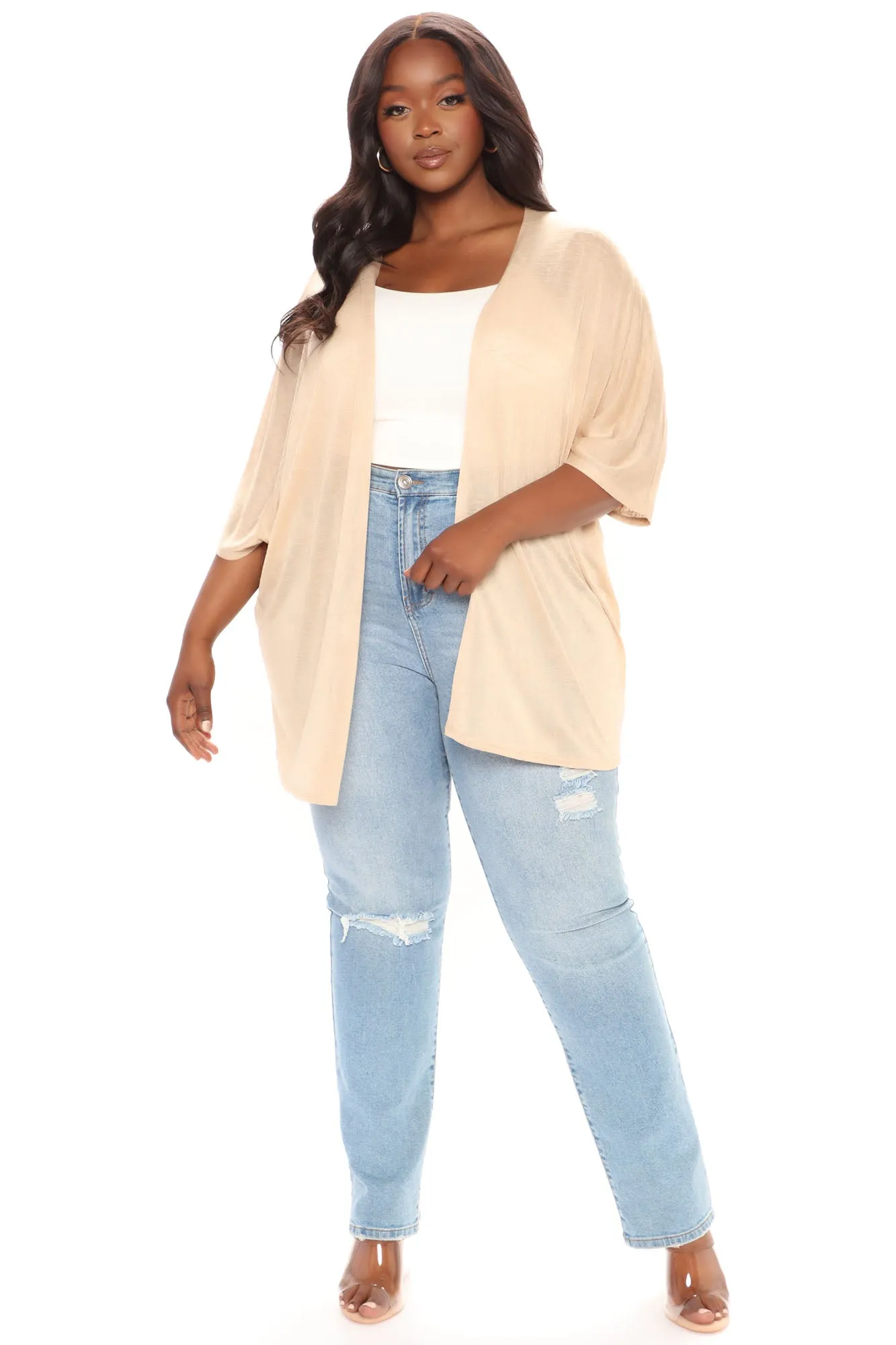 Anastasia Cardigan - Taupe