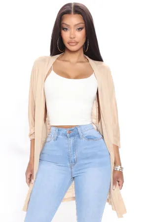 Anastasia Cardigan - Taupe