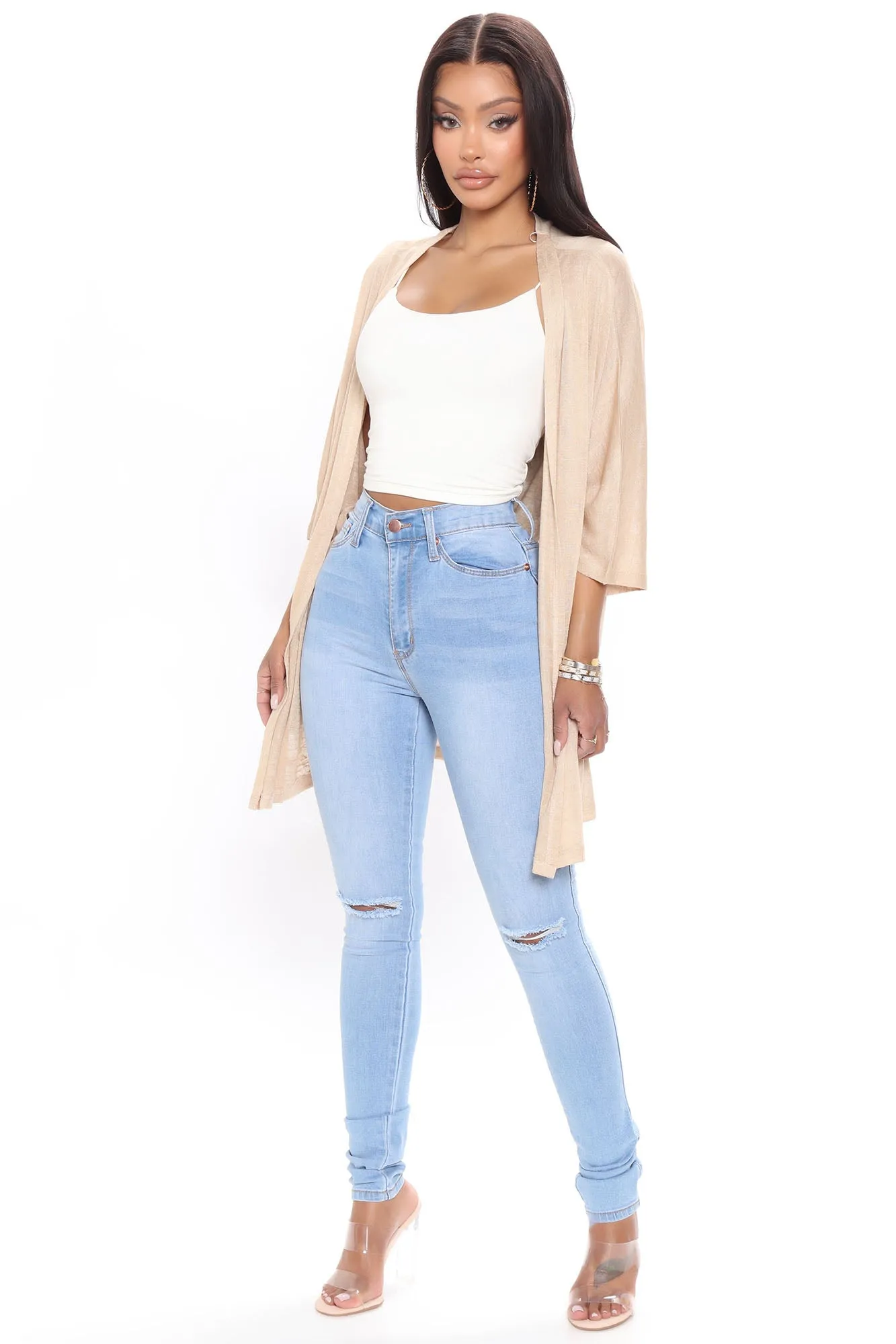 Anastasia Cardigan - Taupe