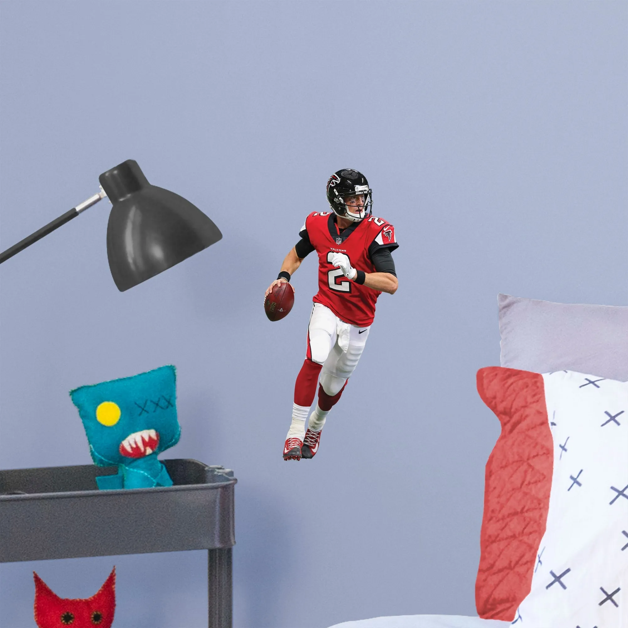 Atlanta Falcons: Matt Ryan         - Officially Licensed NFL Removable Wall   Adhesive Decal