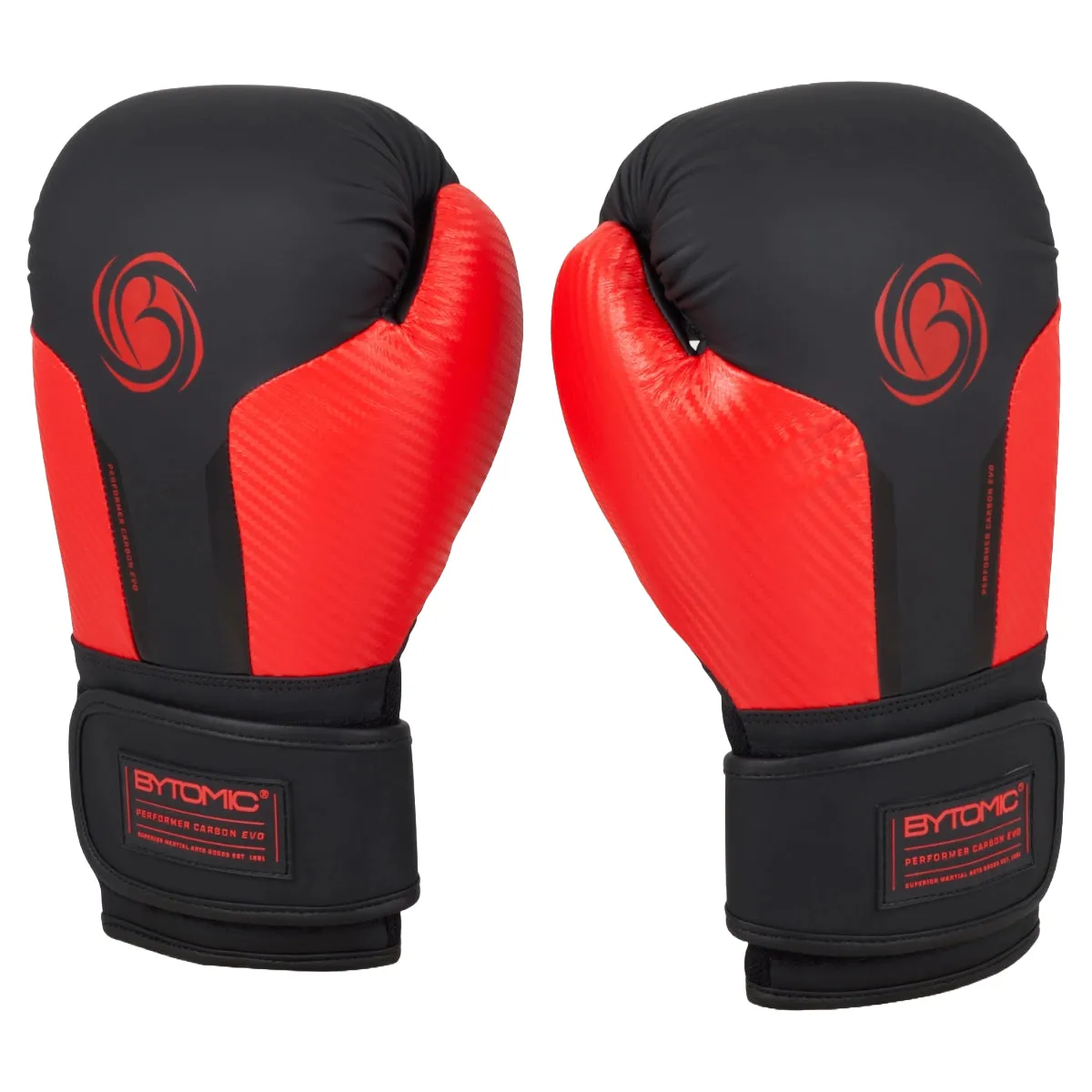Bytomic Performer Carbon Evo Boxing Gloves Black/Red