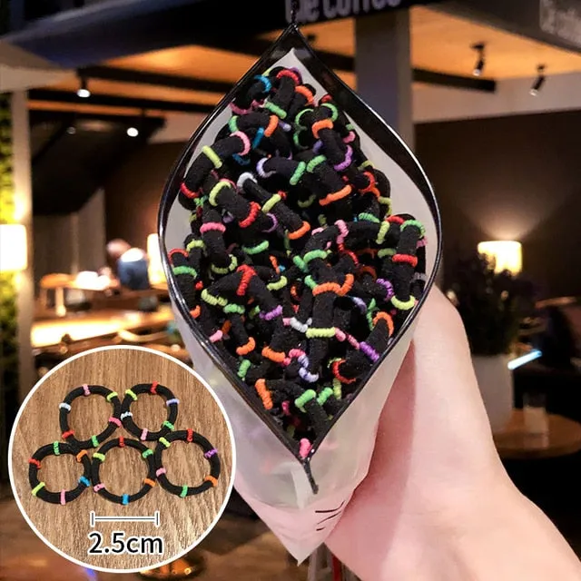Children Cute Candy Cartoon Solid Rubber Bands