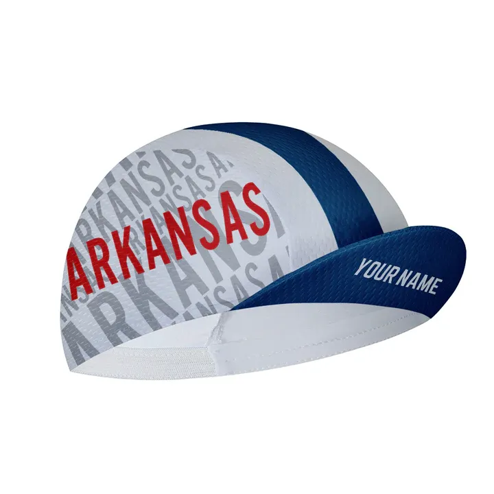 Customized Arkansas Cycling Cap Sports Hats