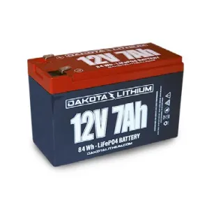 Dakota Lithium 12V 7Ah Battery Lithium Compatible