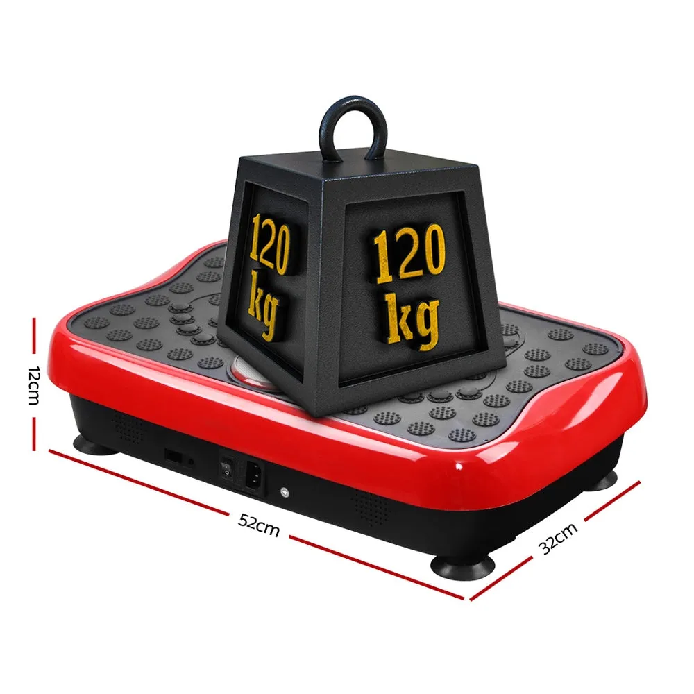 Dual-Motor Vibration Platform w/ Resistance Bands - Everfit