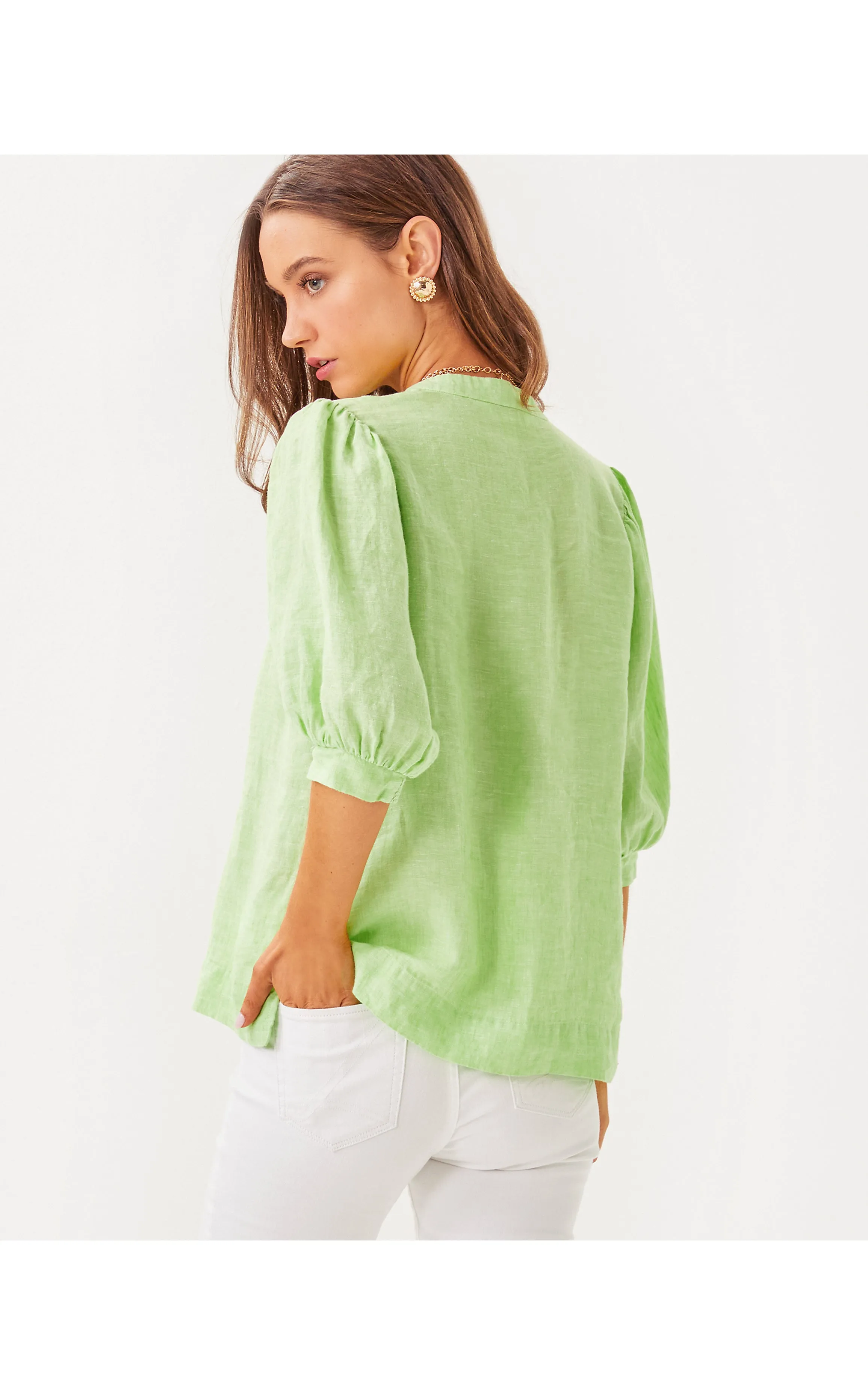Mialeigh Top Jade Lime
