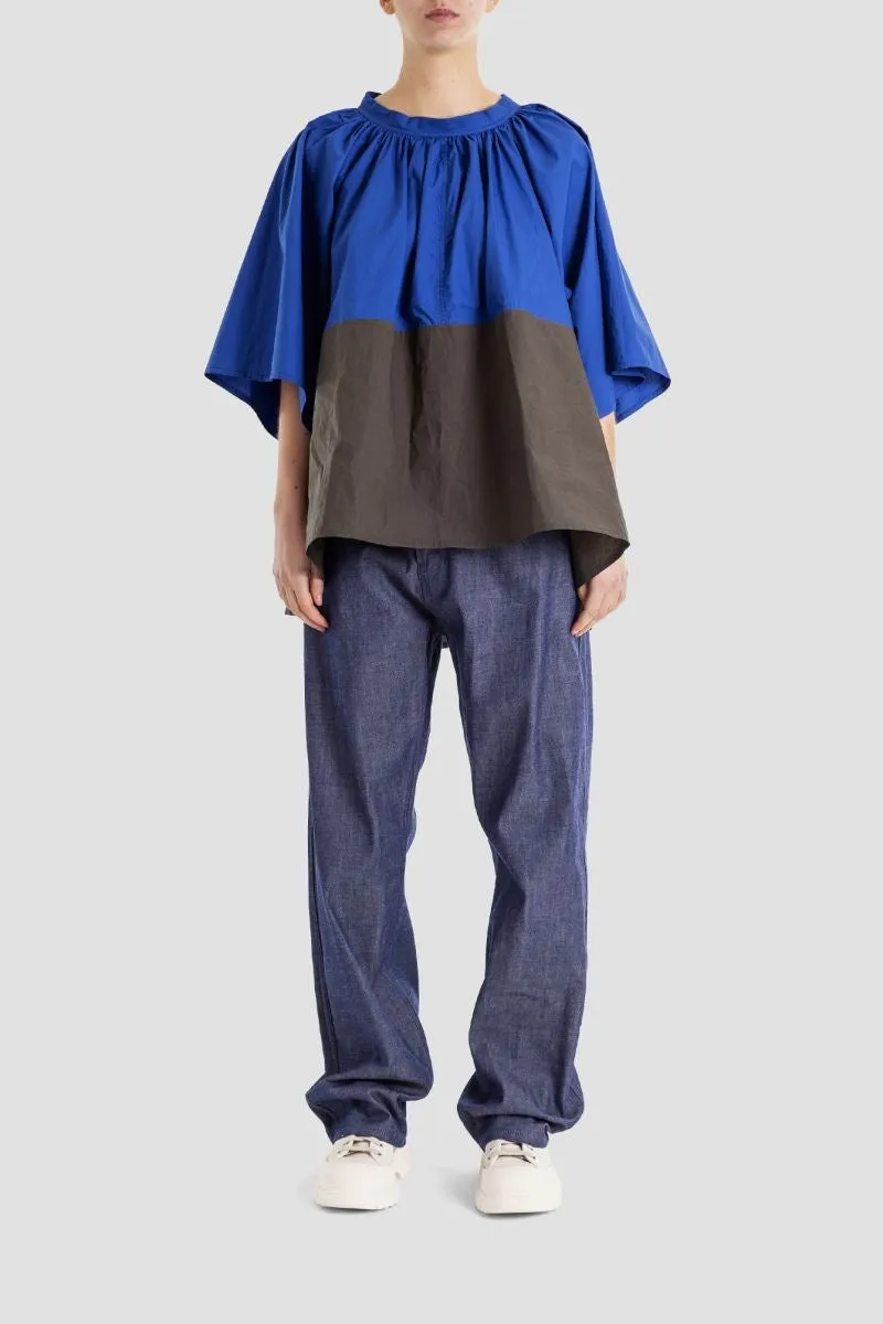 Sofie D'Hoore Barcelona Shirt in Truffle and Delft