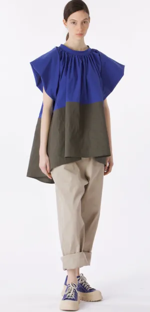 Sofie D'Hoore Barcelona Shirt in Truffle and Delft