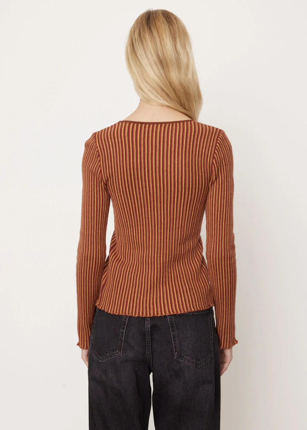 Speed Multi Stripe Cardigan