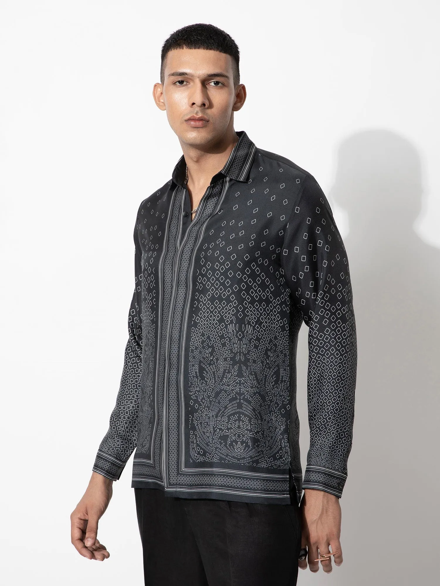 Terrazzo Fading Boxes Shirt