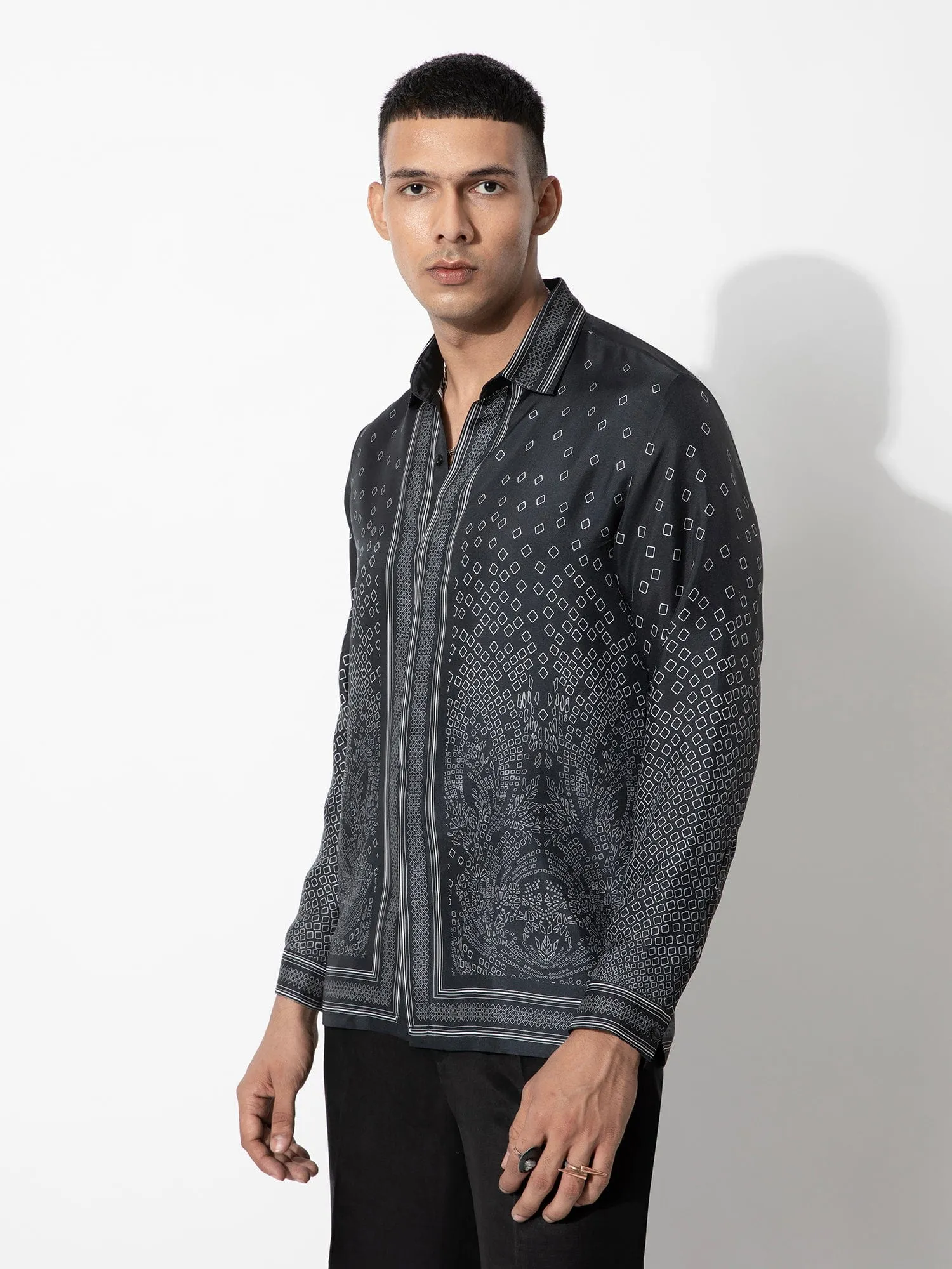 Terrazzo Fading Boxes Shirt