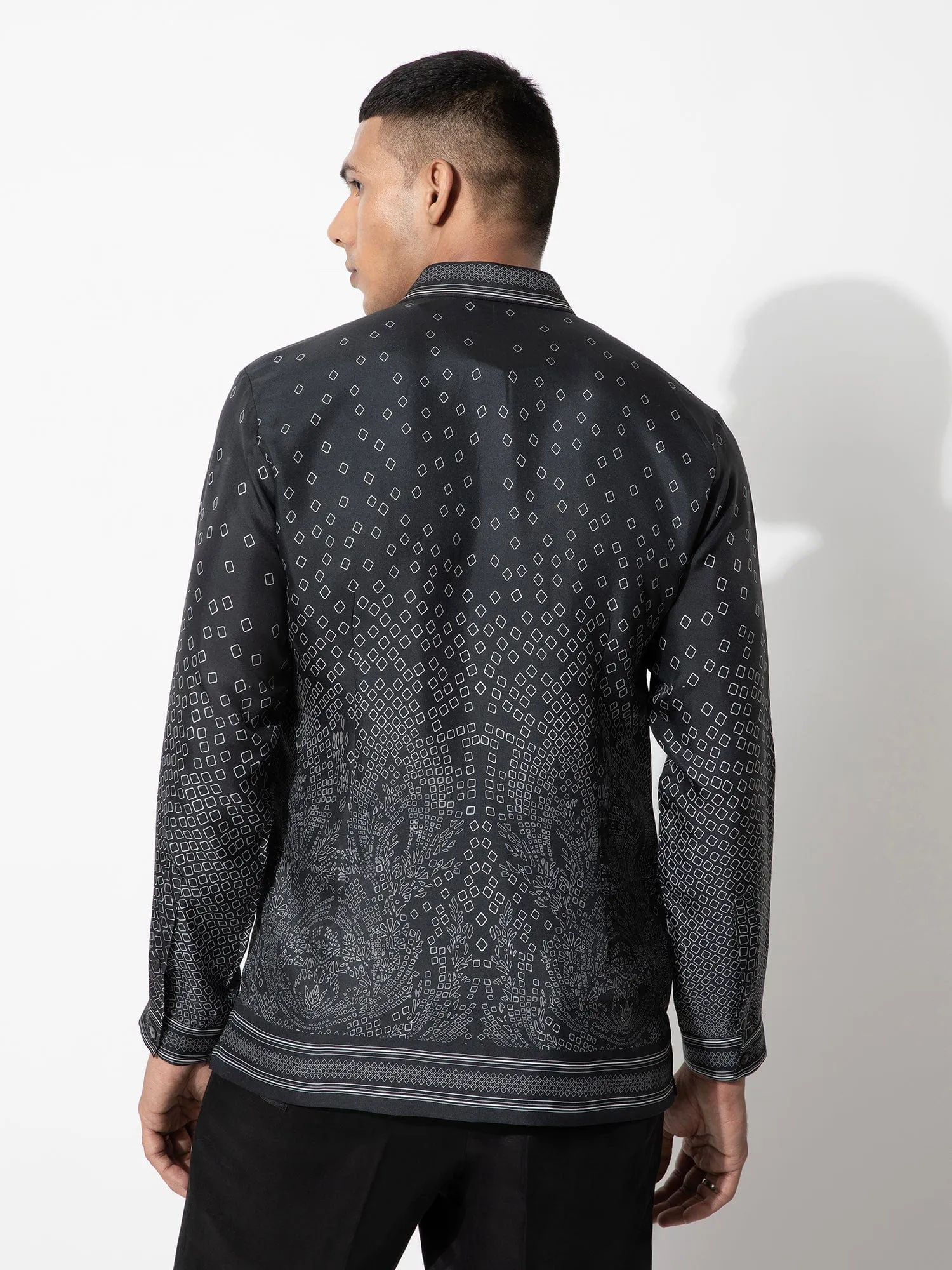 Terrazzo Fading Boxes Shirt