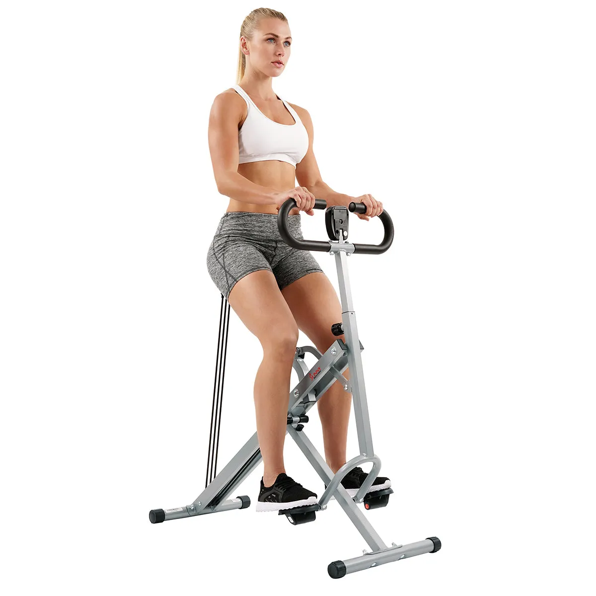 Upright Row-N-Ride® Squat Assist Trainer Machine for Abs and Glute Workout
