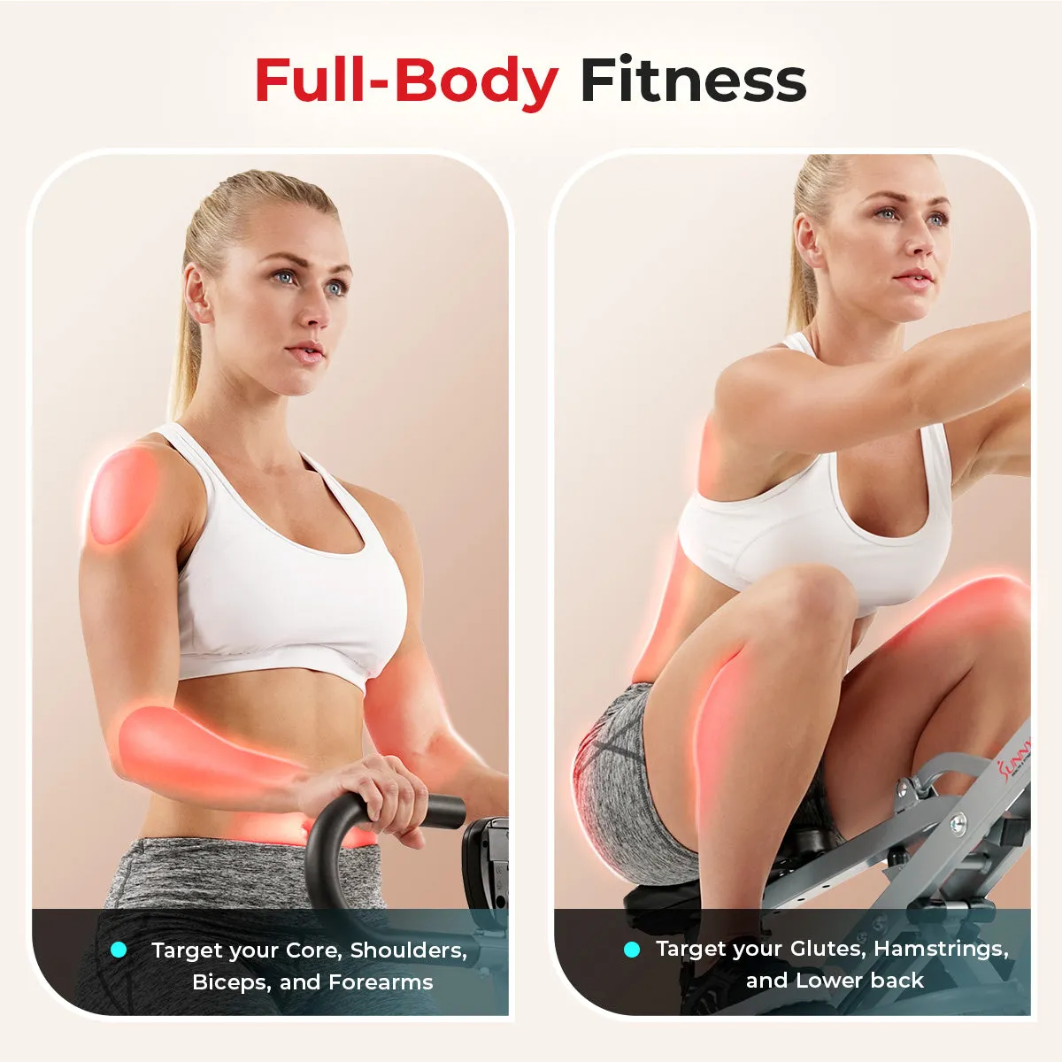Upright Row-N-Ride® Squat Assist Trainer Machine for Abs and Glute Workout