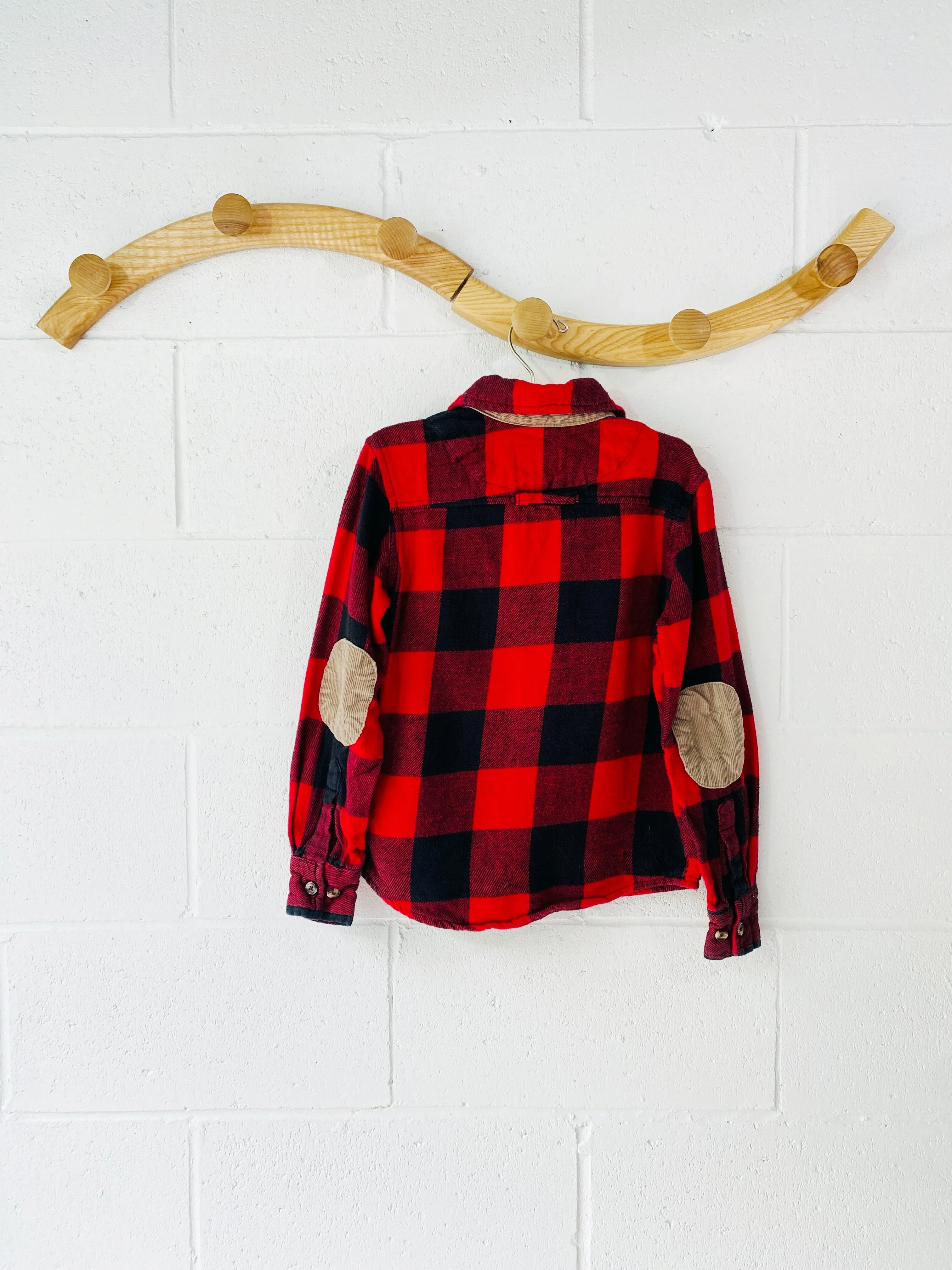 Woolrich Kids Buffalo Check Plaid Shirt, 8 years