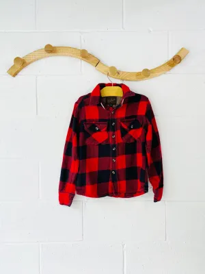 Woolrich Kids Buffalo Check Plaid Shirt, 8 years